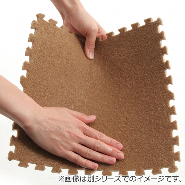 ジョイントマット デニム調 4枚入り 60cm 厚さ0.8cm 0.94畳分