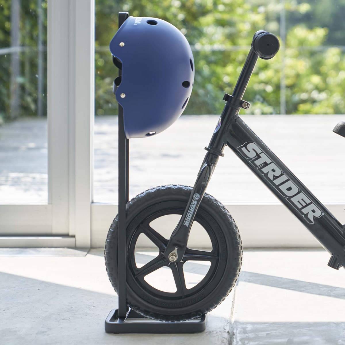 tower 山崎実業 ペダルなし自転車＆ヘルメットスタンド タワー