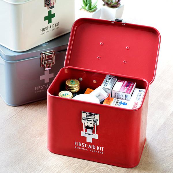救急箱 収納ボックス Sサイズ 薬 メディコ ファーストエイドボックス