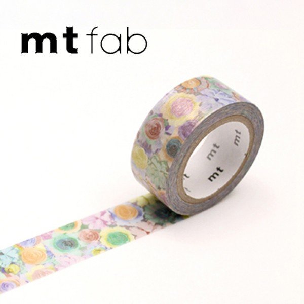 マスキングテープ マステ mt fab パールテープ クイリングフラワー
