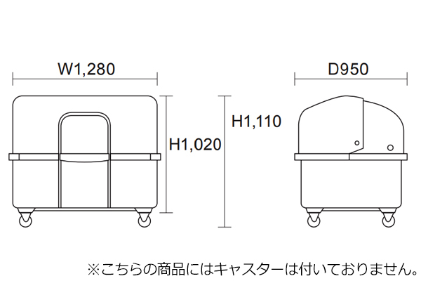 ゴミ大型保管庫 ジャンボペール HGシリーズ ...の詳細画像1
