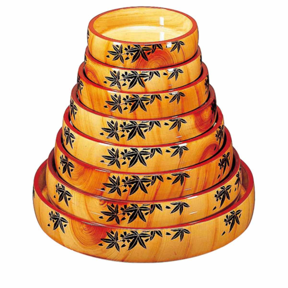 福井クラフト 寿司桶 太鼓 尺5桶 香林紅葉 食器 組桶 業務用食器