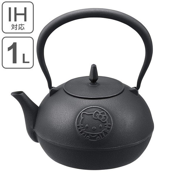 鉄瓶 1.0L ドラえもん 南部鉄瓶 南部鉄器 IH対応 （ ガス火対応 急須