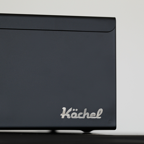 ティッシュケース Kochel ステンレス 壁掛け 卓上 ブラック