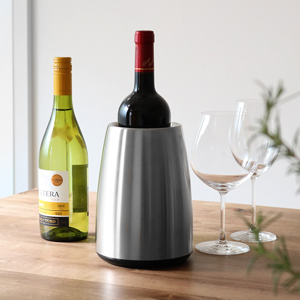 VACUVIN ワインホルダー ワインクーラー ステンレス 卓上用