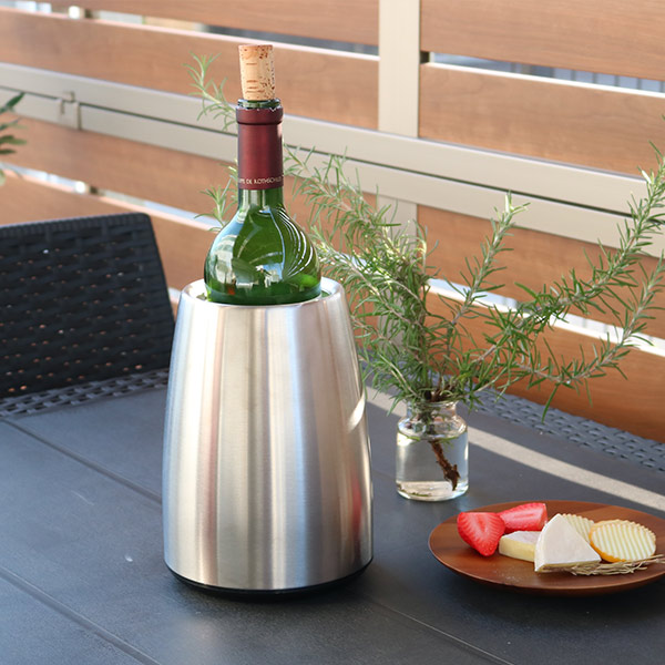 VACUVIN ワインホルダー ワインクーラー ステンレス 卓上用