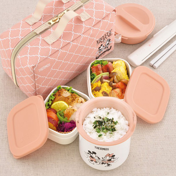 THERMOS（サーモス） 特価 弁当箱 保温 630ml ミッキー＆ミニー ランチ