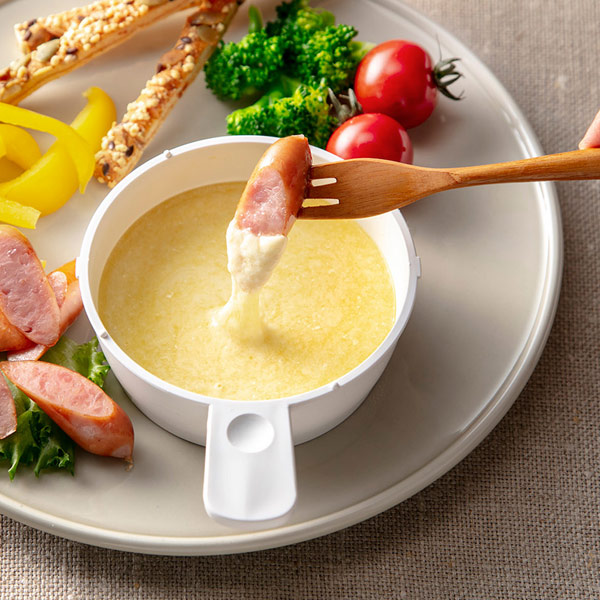16点未使用Francfrancチーズフォンデュ　土鍋 皿 プレート碗レンジご飯 スケーター 電子レンジ調理器 チーズフォンデュメーカー モダントーン