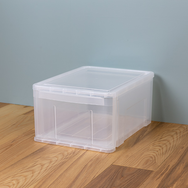 天馬 収納ボックス プレクシー ケース L B4 サイズ 日本製 4個セット