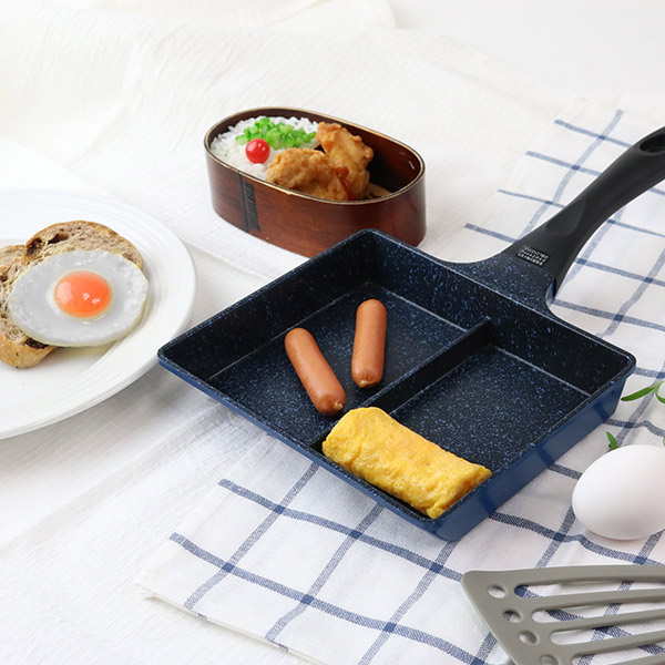 フライパン IH対応 仕切り付き ツインパン ...の詳細画像4
