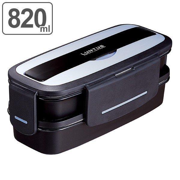 アスベル（ASVEL） 特価 弁当箱 2段 820ml 箸付き ランタス 4点ロック