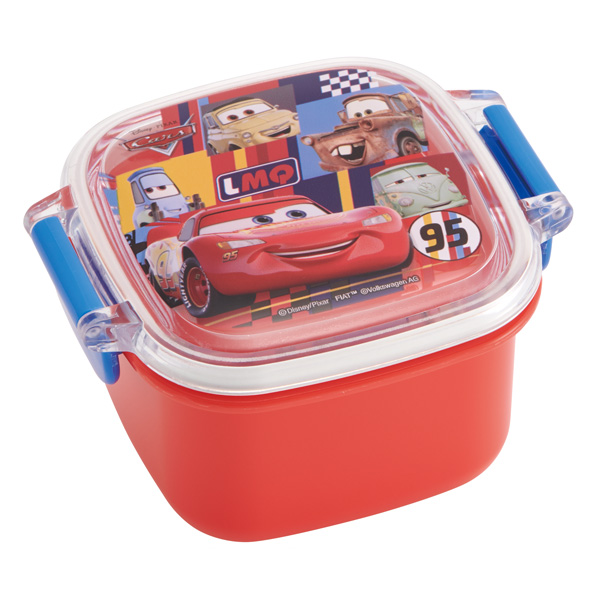 Disney（ディズニー） お弁当箱 1段 デザートケース カーズ 160ml 子供