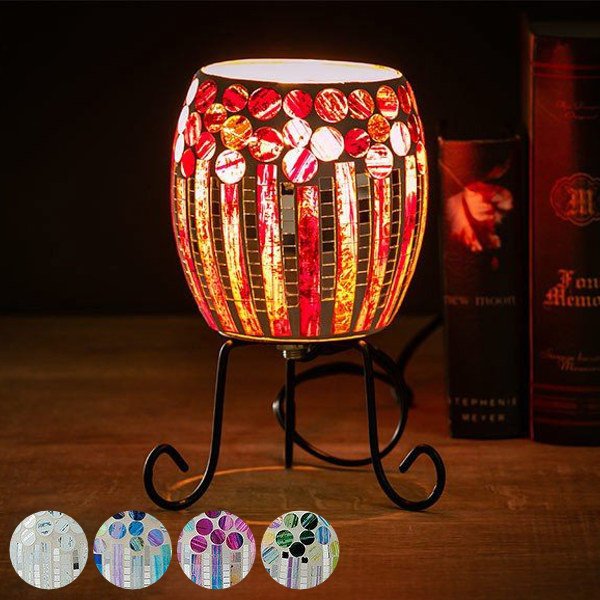 照明 テーブルライト モザイクランプ ミニ アイナ （ アロマ ライト アロマランプ テーブル 卓上 ランプ モザイク ）