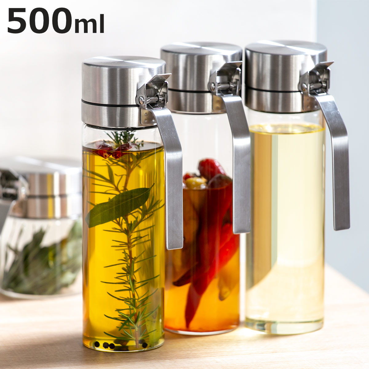 DULTON（ダルトン） 調味料入れ 500ml オイル＆ヴィネガーボトル