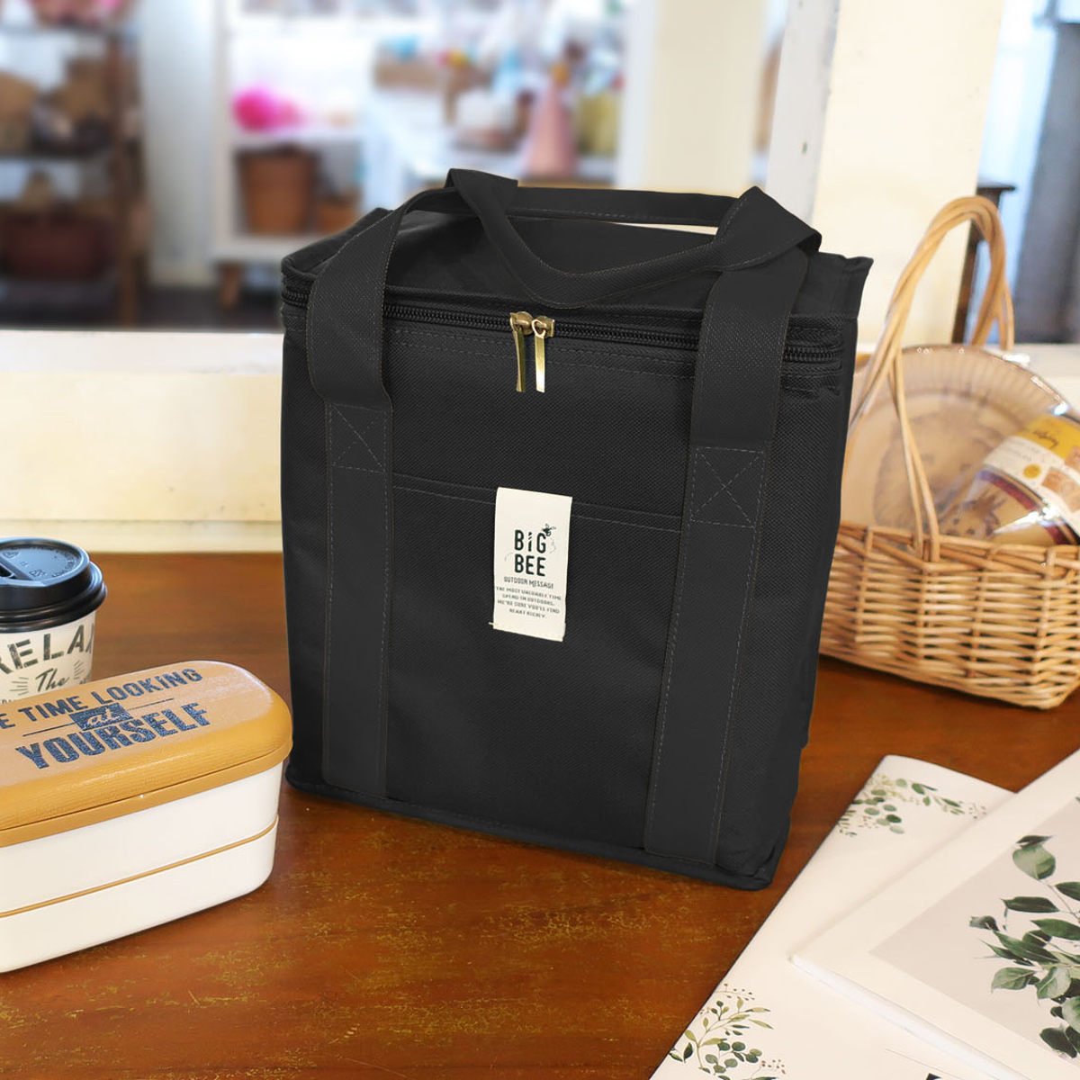 Big Bee ランチバッグ 保冷 BigBee BOX型 クーラーランチバッグ