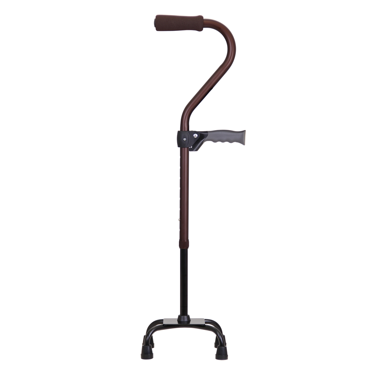 幸和製作所 杖 伸縮 4点杖 ステッキ 長さ調節 立つサポ 非課税 自立式