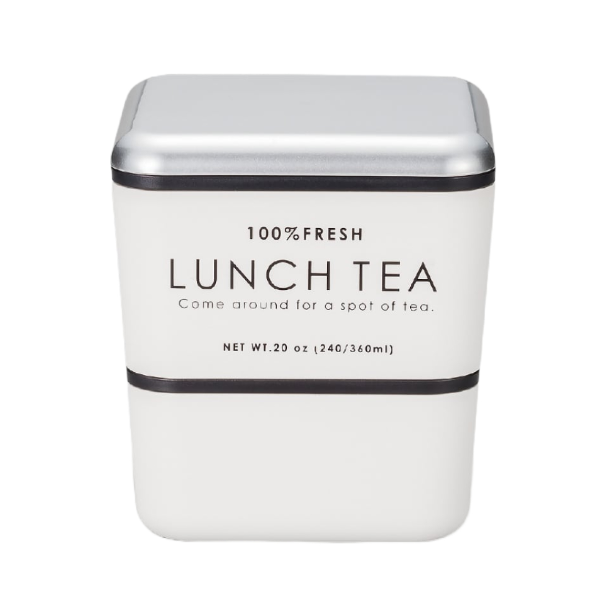 ホワイトプラスチック弁当箱 ストラップのみ ホワイトプラスチック弁当