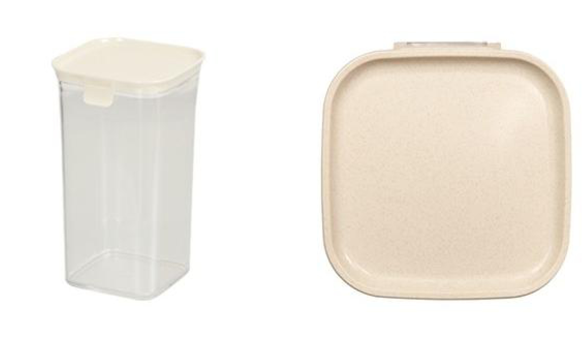 保存容器 プラスチック製 1.4L Lサイズ スタッキングできる