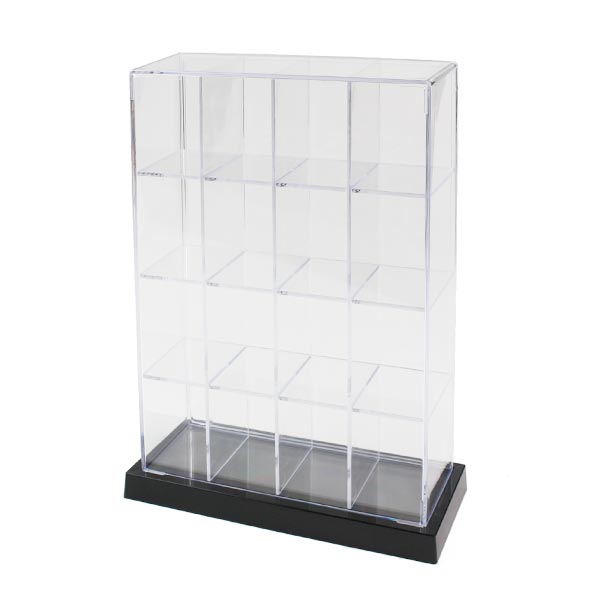 コレクションケース スクエア 16マス L16 卓上 クリアケース クリア