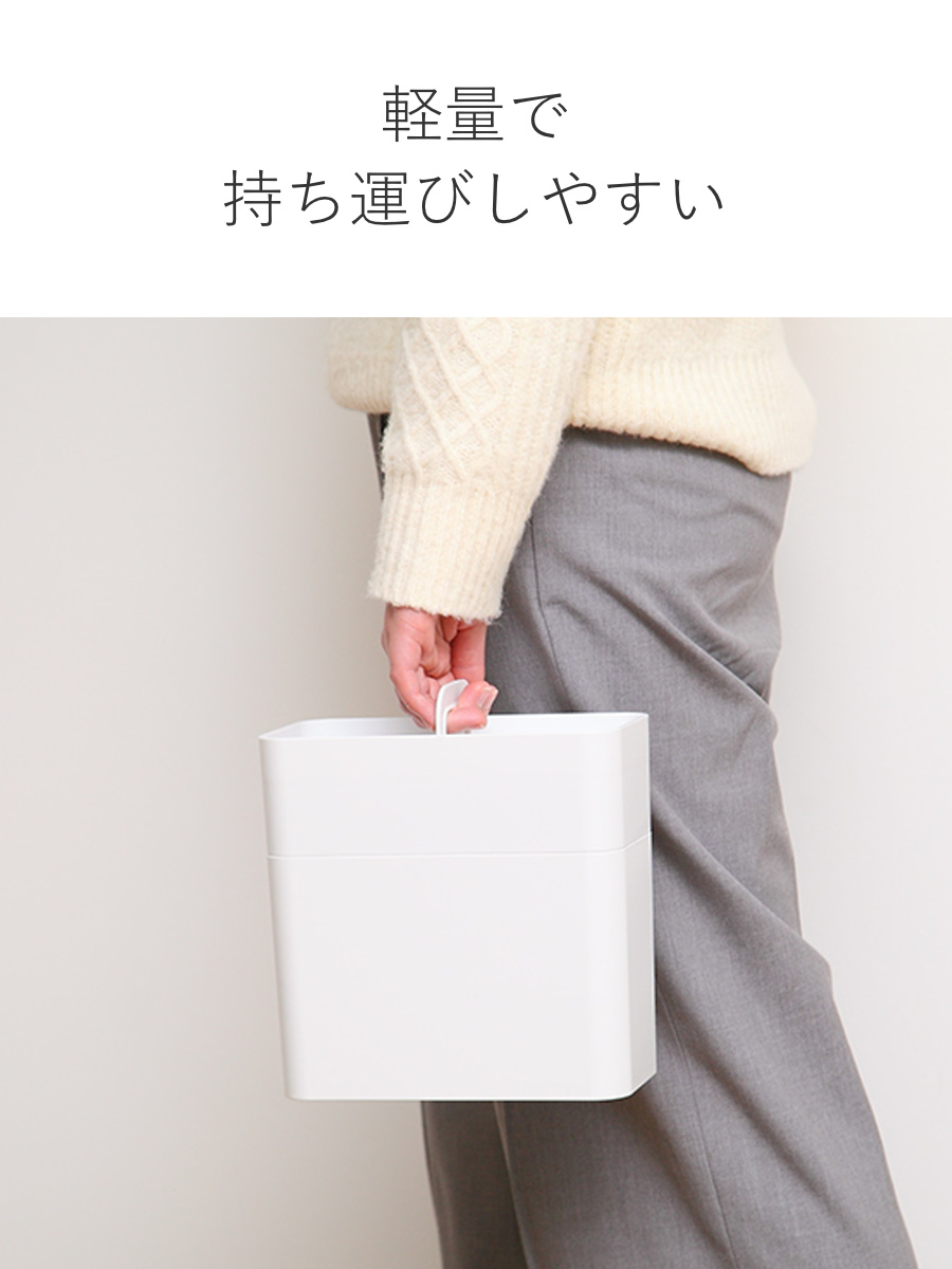 Like-it（ライクイット） メイクボックス 持ち運び 鏡付き 大容量