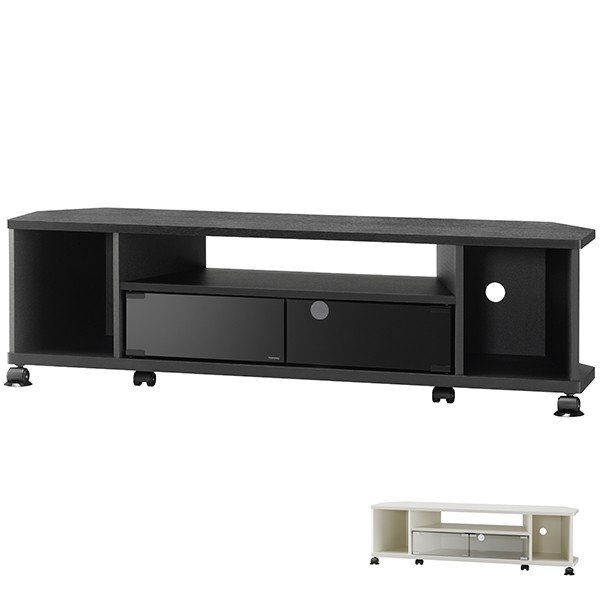 テレビ台・ローボード（完成品） テレビ台 ローボード コーナー型 シンプルデザイン 43V型対応 幅98cm