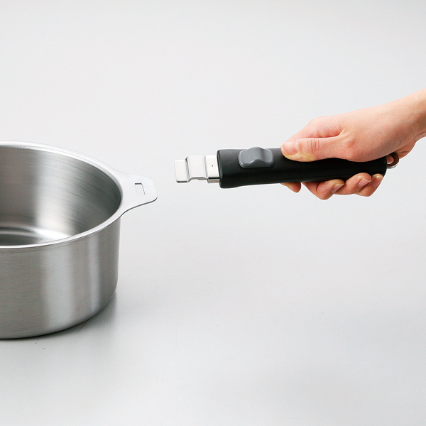 和平フレイズ ハンドル着脱式ステンレス鍋セット 14cm・16cm・18cm