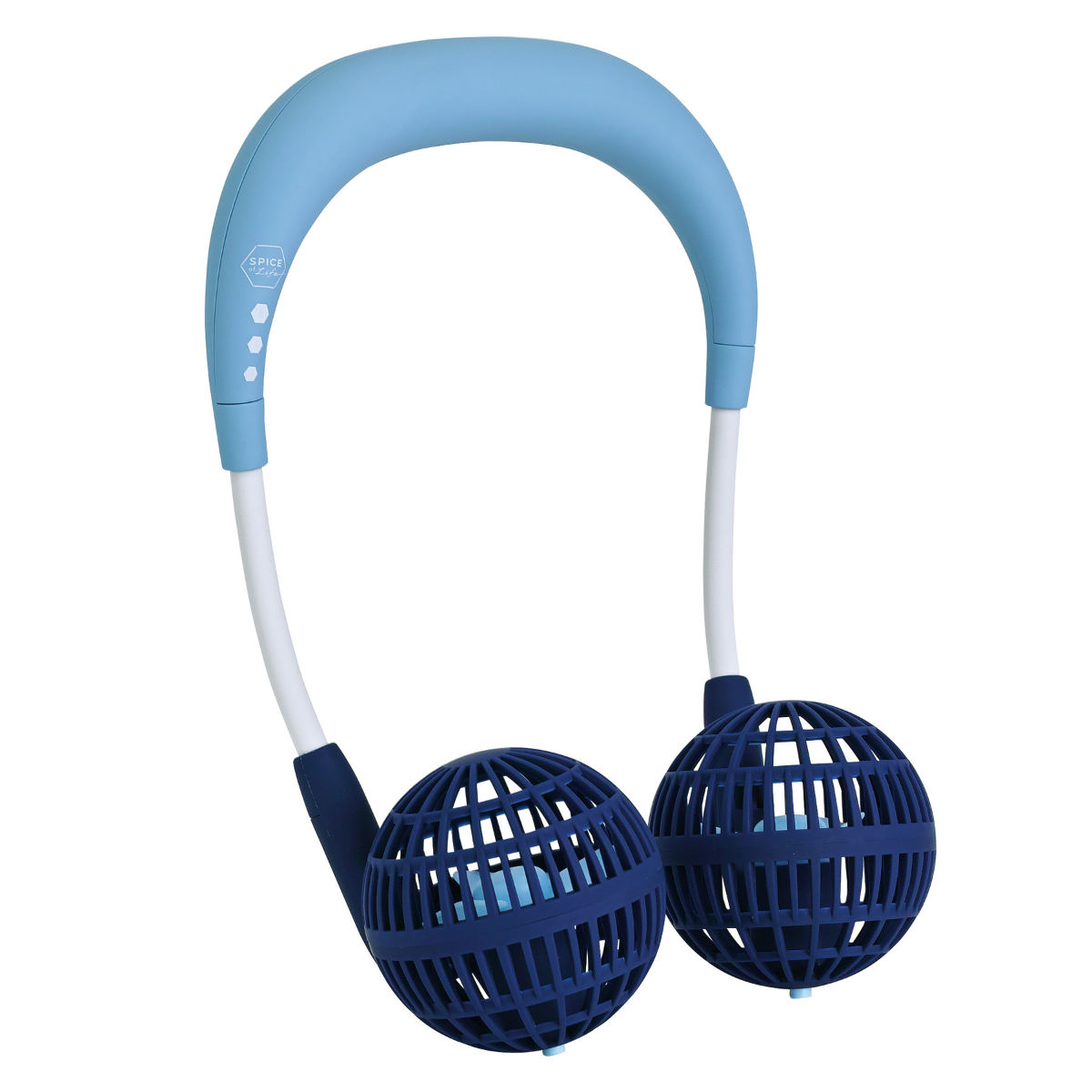 ネックファン 扇風機 首かけ 子供用 ダブルファン Wfan 乾電池式 軽量