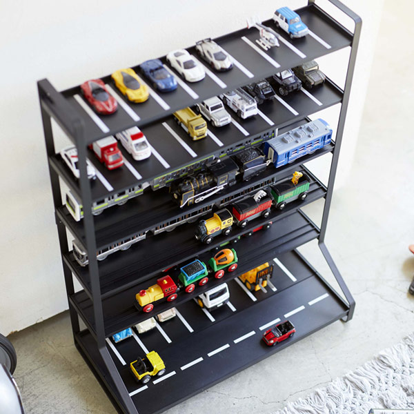 ミニカー おしゃれ 山崎実業 tower ミニカー レールトイラック タワー