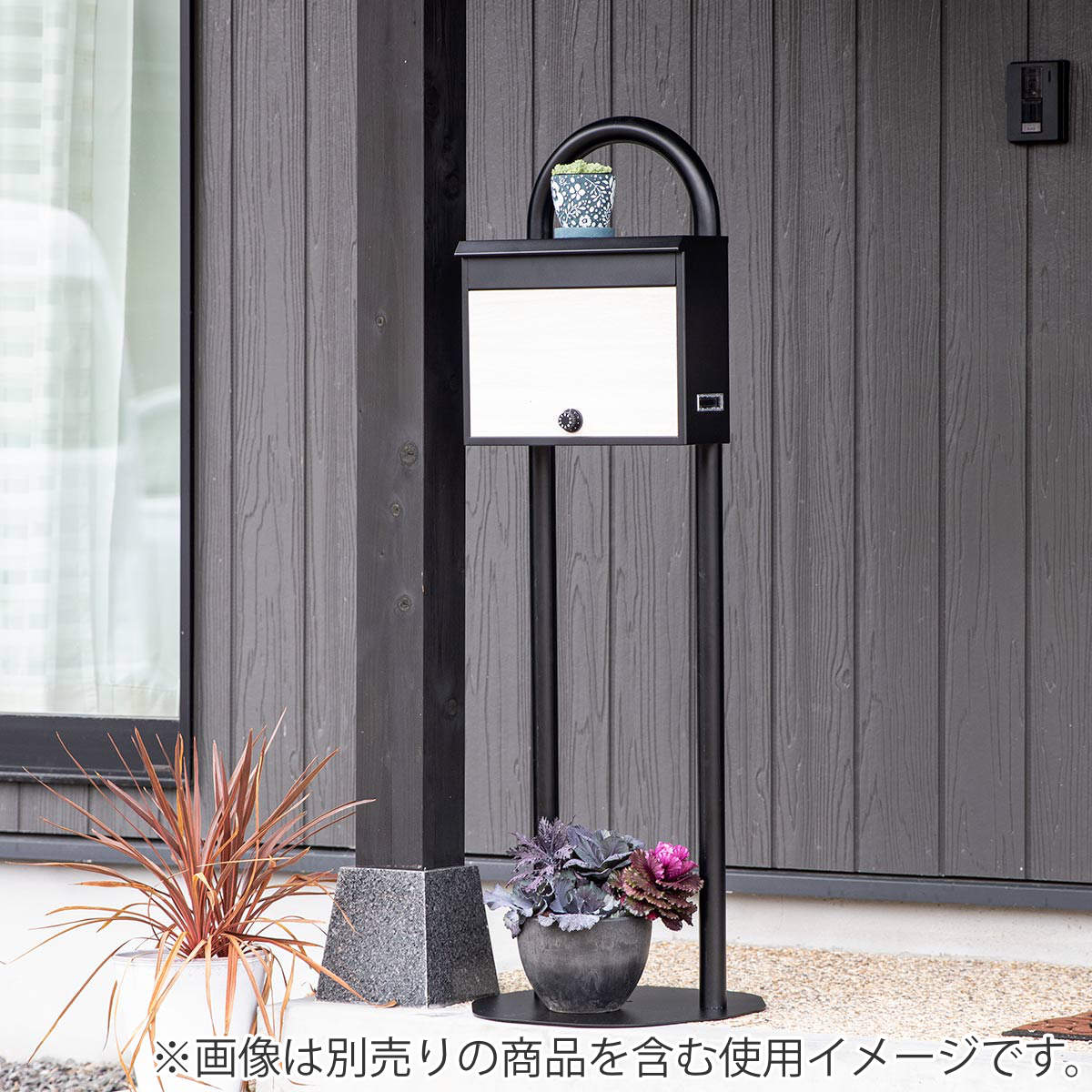 ポスト 郵便ポスト ダイヤル式 スタイルポスト 木目 （ 郵便受け 新聞