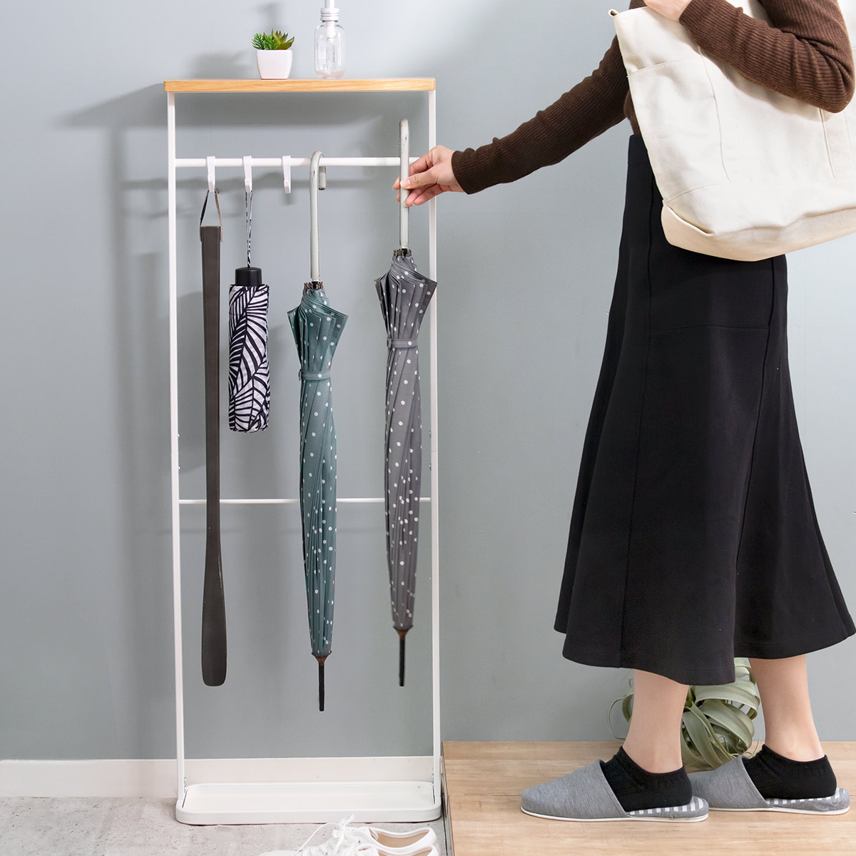 tower 山崎実業 天板付き引っ掛け傘立て タワー （ 4903208049702 497