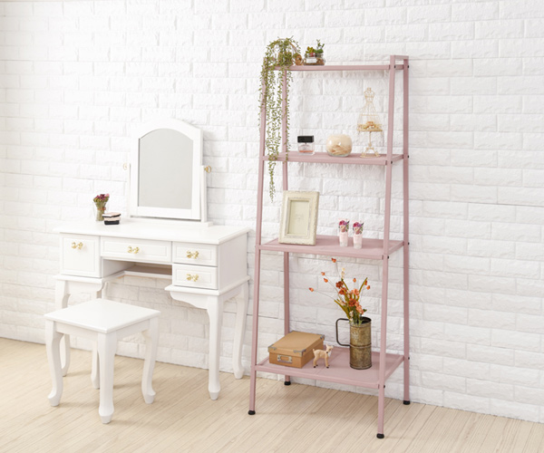 HAGiHARA（萩原） オープンラック 幅59cm 4段 スチールラック アース