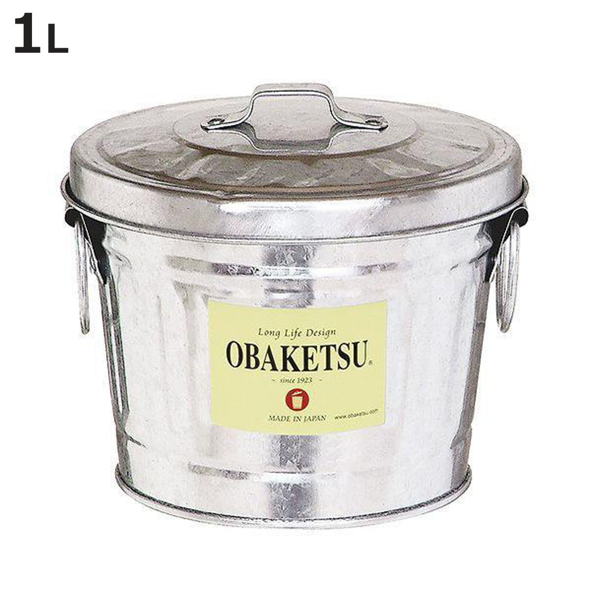 バケツ 1L ミニオバケツ ふた付き オバケツ OBAKETSU おばけつ 小さい