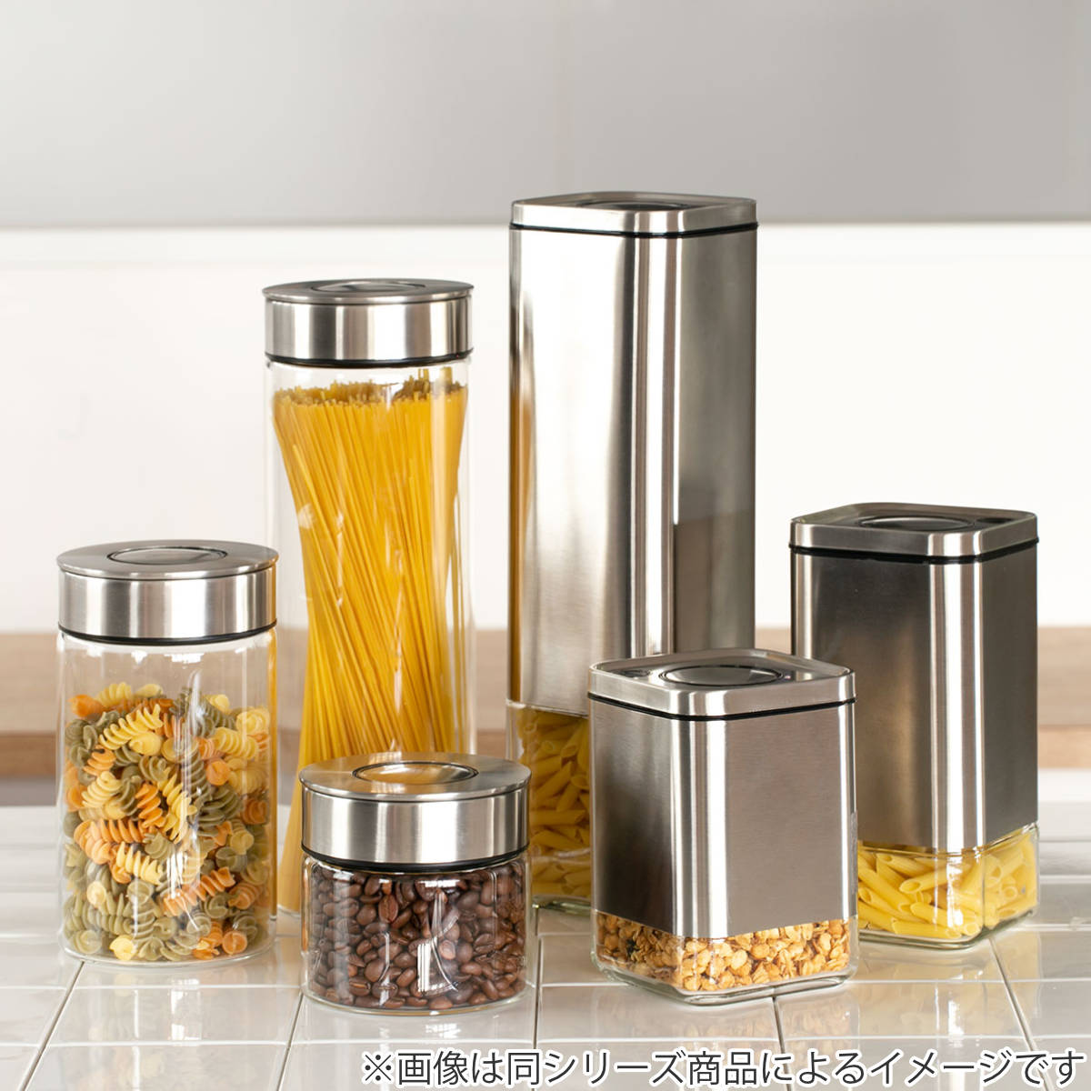 ダルトン 保存容器 350ml 丸型 シリンダージャー ウィズ リッド S
