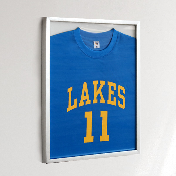 ユニフォーム 収納 ユニフォーム額 L218 Sサイズ シルバー （ 額