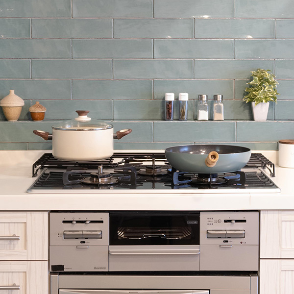 コンロ奥ラック 75cm用 ガスコンロ補助五徳 ホーロー製 （ ガスコンロ