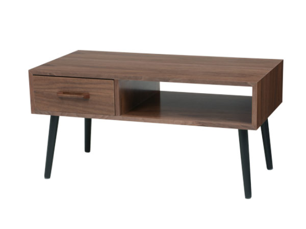 センターテーブル 幅80cm ローテーブル 引き出し 長方形 テーブル 木製