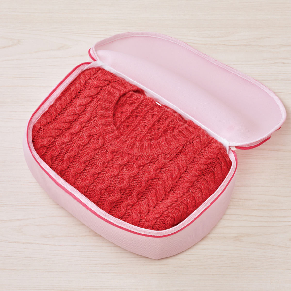 洗濯ネット おしゃれ着 セパレートシート付 サボるんおしゃれ着ネットボックス （ 洗濯 ネット 角型 仕切り付き ニット 型崩れ防止 ドラム式 乾燥機対応 ）