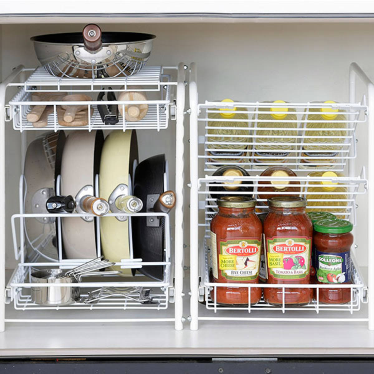 下村企販 シンク下収納 シンク下有効活用ラック ななめ棚30 （ 幅31.5