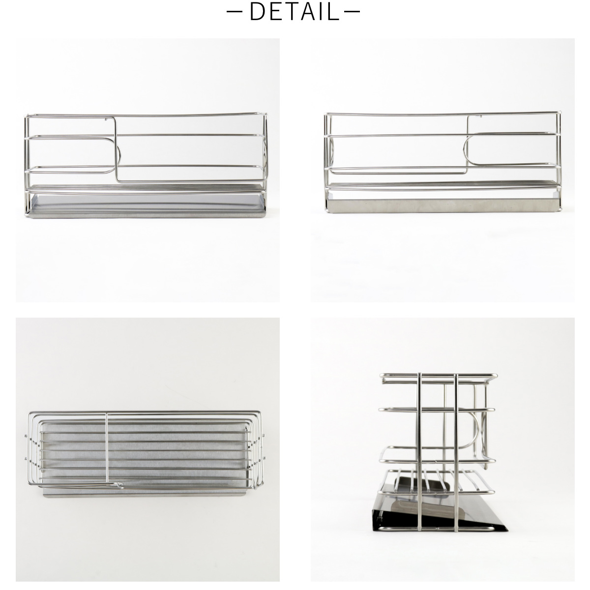 スポンジラック 斜めトレー付き 洗剤スポンジラ...の詳細画像3