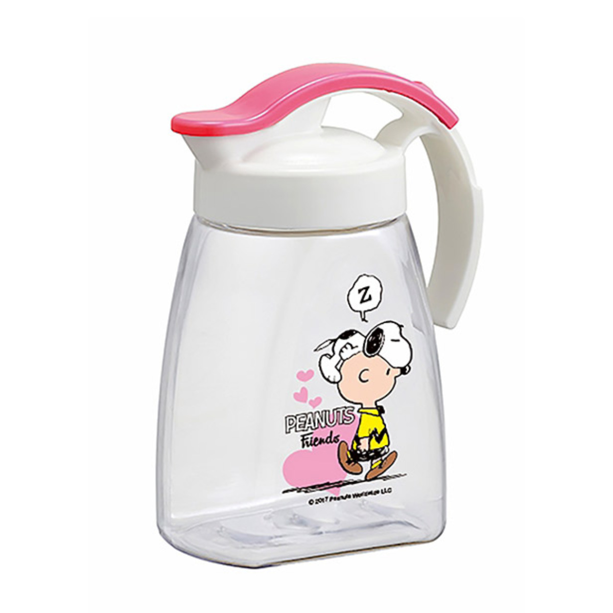 割引購入 ピッチャー 2L 冷水筒 スヌーピー ハンディプッシュ 麦茶ポット 耐熱 水差し キャラクター K-1266 麦茶 ポット 熱湯 冷茶  ジャグ ドアポケット SNOOPY m-technologiesmw.com