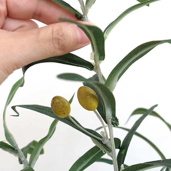 人工観葉植物 オリーブ 152cm フェイクグリーン 造花 （ 観葉植物 フェイク 人工植物 アートグリーン ）の画像