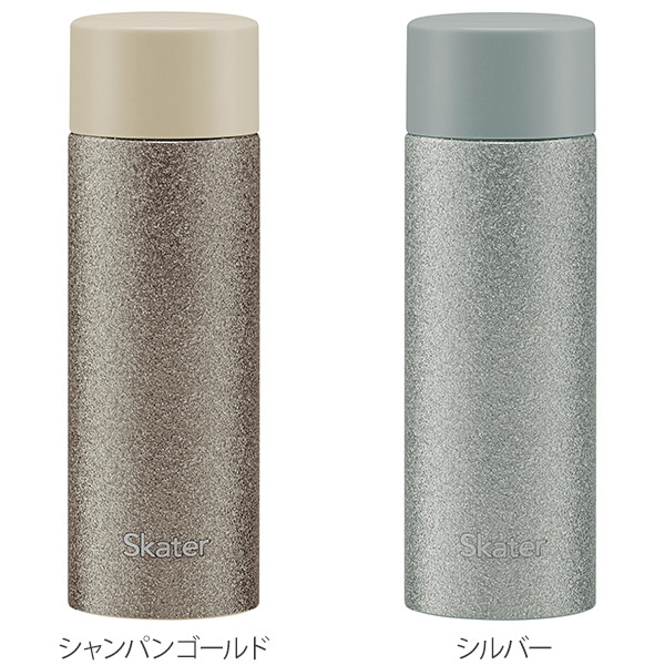 スケーター 水筒 ミニ ポケットステンマグボトル グリッタカラー 120ml