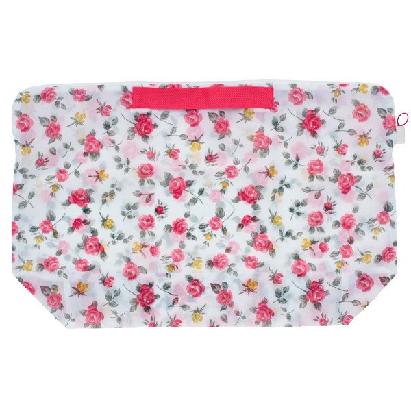 洗濯ネット 持ち運び洗濯ネットバッグ ランドリーバッグ 洗濯 ネット （ 洗濯用ネット コインランドリー用バッグ プリント 花柄 ）