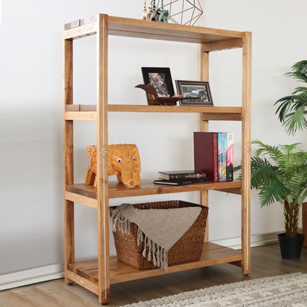 幅80cm☆ワイヤークロス 木製ラック☆食器棚☆木製シェルフ☆白木のシェルフ 幅80cm☆ワイヤークロス 木製ラック☆食器棚☆木製シェルフ☆アイアン