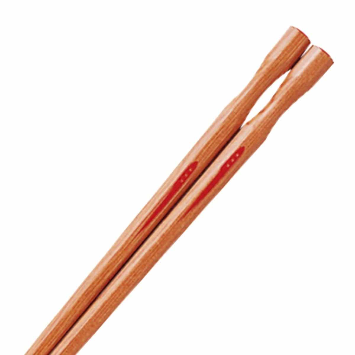 箸 20.5cm 23cm 八角 恵木彫 天然木 木製 日本製 （ お箸 はし おはし