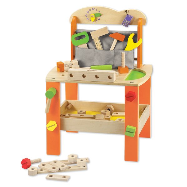 工具セット 木製 ツール 知育玩具 おもちゃ Classic クラシック （ 工具 台 木 玩具 出産祝い おすすめ 子供 知育 ）