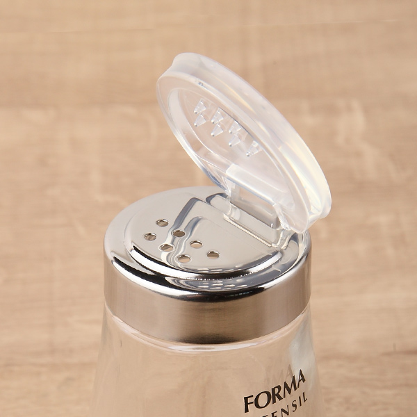 アスベル（ASVEL） 調味料入れ 80ml 塩 胡椒 蓋付き ガラス フォルマHG