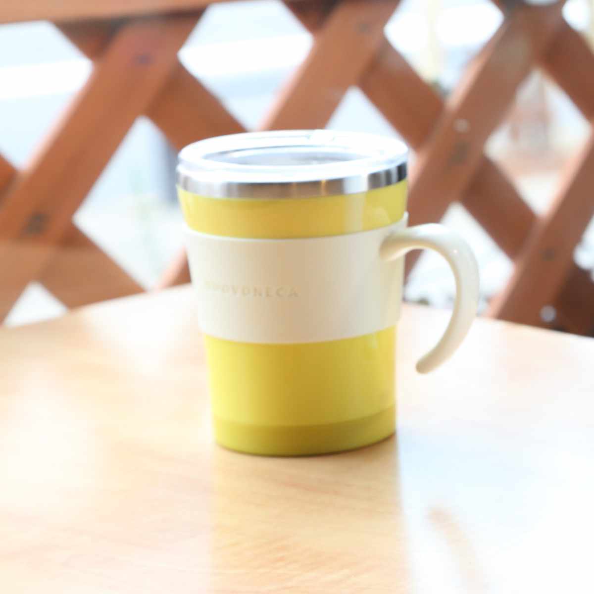TAKEYA（タケヤ） マグカップ フタ付き 320ml ヌーバネッサ NUOVONECA