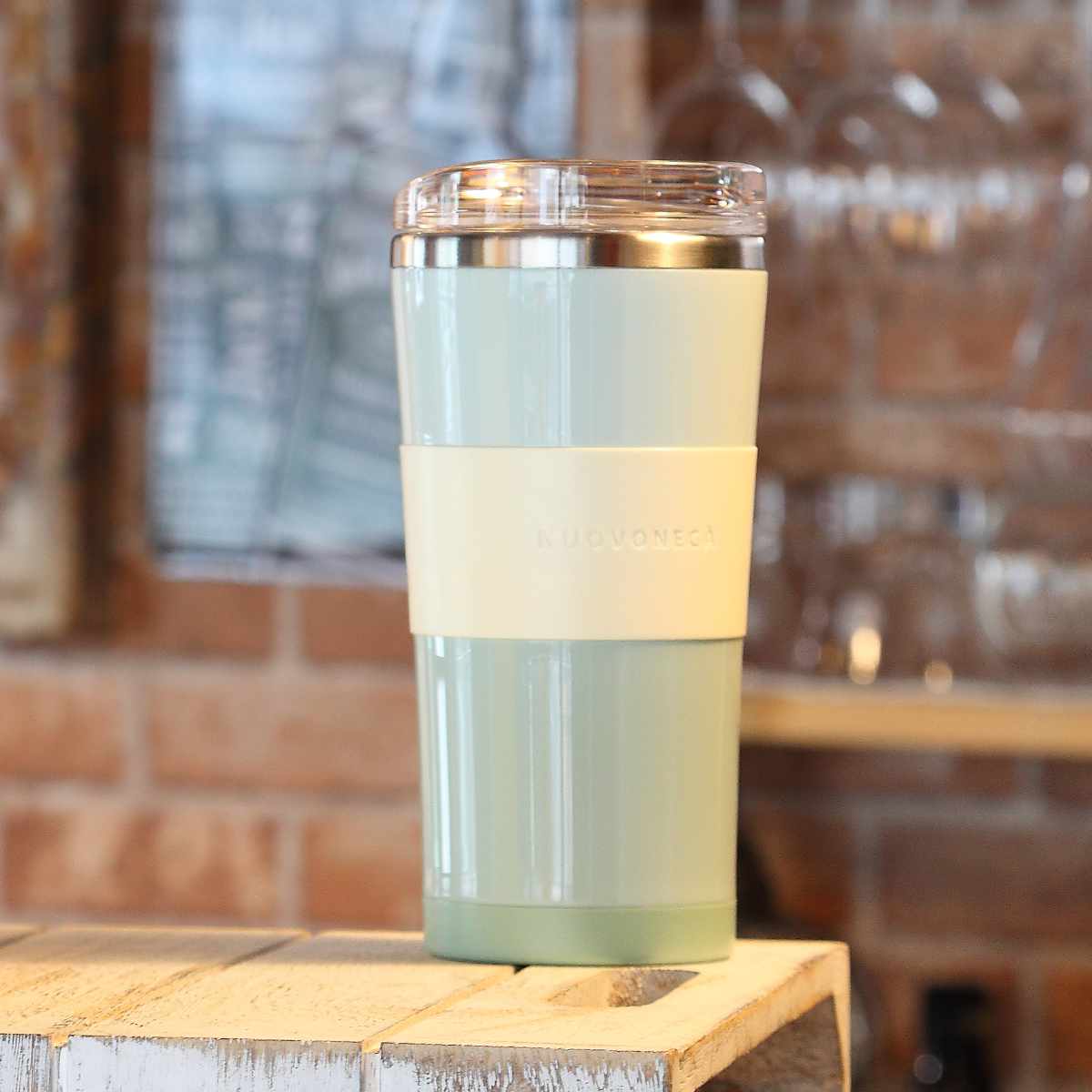 TAKEYA（タケヤ） タンブラー フタ付き 370ml ヌーバネッサ NUOVONECA