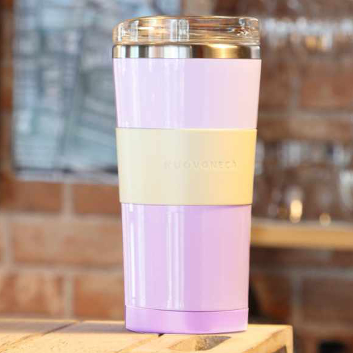 TAKEYA（タケヤ） タンブラー フタ付き 370ml ヌーバネッサ NUOVONECA